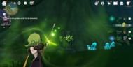 Hit the Dednro monument with a Dendro attack (Image via HoYoverse)